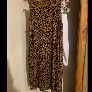 Cheetah dress